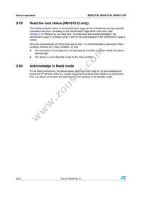 M24512-DRMB6TG Datasheet Page 22
