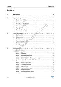 M24512-DRMN3TP/K Datasheet Page 2