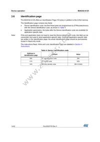 M24C02-DRMF3TG/K Datasheet Page 14