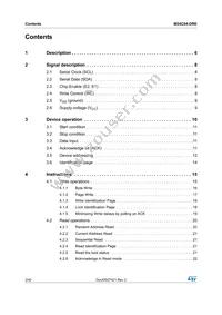 M24C04-DRDW8TP/K Datasheet Page 2