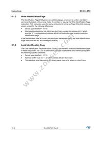 M24C04-DRDW8TP/K Datasheet Page 18