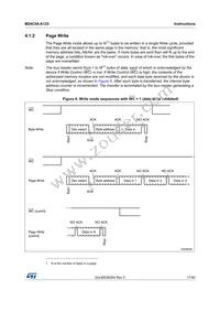 M24C04-DRMN3TP/K Datasheet Page 17