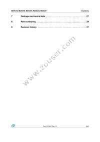 M24C04-RMB6TG Datasheet Page 3