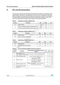 M24C04-RMB6TG Datasheet Page 20