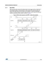 M24C04-WMN6P Datasheet Page 15