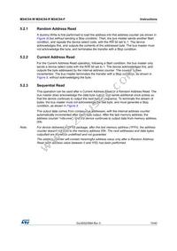 M24C04-WMN6P Datasheet Page 19