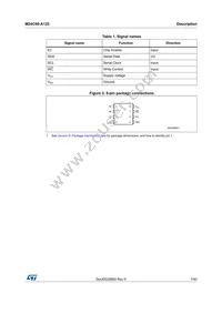 M24C08-DRMF3TG/K Datasheet Page 7