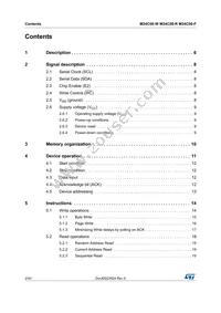 M24C08-WMN6T Datasheet Page 2