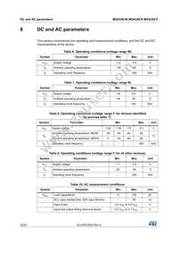 M24C08-WMN6T Datasheet Page 22