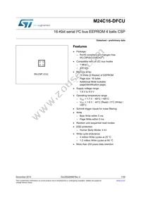 M24C16-DFCU6TP/K Cover