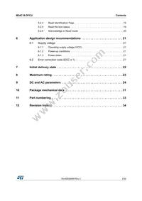 M24C16-DFCU6TP/K Datasheet Page 3