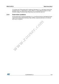 M24C16-DFCU6TP/K Datasheet Page 9