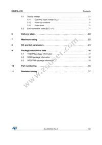 M24C16-DRDW3TP/K Datasheet Page 3