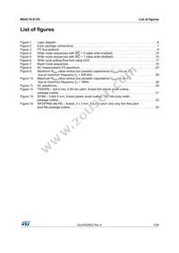 M24C16-DRDW3TP/K Datasheet Page 5