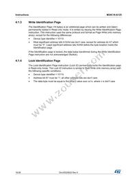 M24C16-DRDW3TP/K Datasheet Page 16