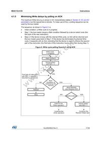 M24C16-DRDW3TP/K Datasheet Page 17