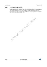 M24C16-DRDW3TP/K Datasheet Page 20