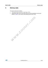 M24C16-DRDW8TP/K Datasheet Page 23