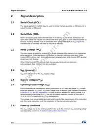 M24C16-WMN6P Datasheet Page 8