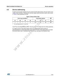 M24C16-WMN6P Datasheet Page 13
