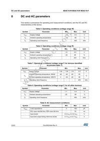 M24C16-WMN6P Datasheet Page 22