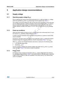 M24C32-DRDW8TP/K Datasheet Page 23