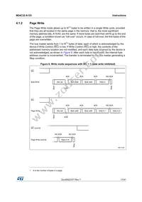 M24C32-DRMN3TP/K Datasheet Page 17