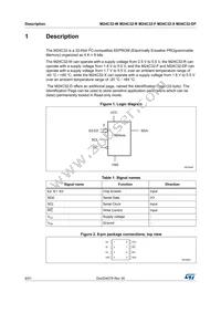 M24C32-FCU6TP/TF Datasheet Page 6