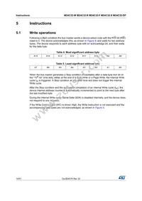 M24C32-FCU6TP/TF Datasheet Page 14