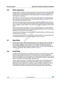 M24C32-FMB5TG Datasheet Page 16