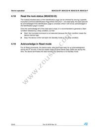 M24C32-FMB5TG Datasheet Page 22