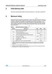 M24C32-FMB5TG Datasheet Page 23