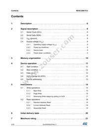 M24C32M-FCU6T/TF Datasheet Page 2