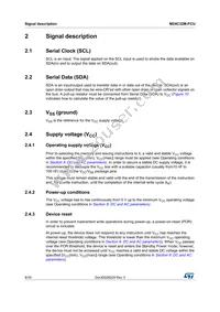 M24C32M-FCU6T/TF Datasheet Page 8
