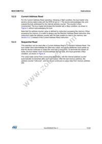 M24C32M-FCU6T/TF Datasheet Page 19