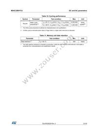 M24C32M-FCU6T/TF Datasheet Page 23