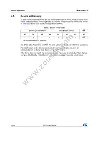 M24C32S-FCU6T/T Datasheet Page 12