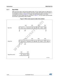 M24C32S-FCU6T/T Datasheet Page 14