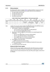 M24C32S-FCU6T/T Datasheet Page 16