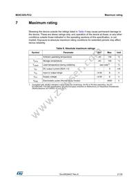 M24C32S-FCU6T/T Datasheet Page 21