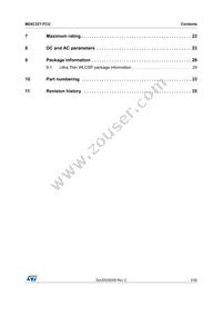 M24C32T-FCU6T/TF Datasheet Page 3
