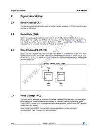 M24C64-DRDW8TP/K Datasheet Page 8