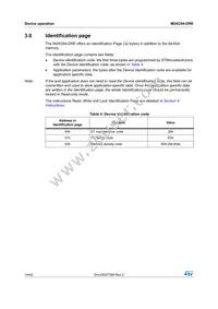 M24C64-DRDW8TP/K Datasheet Page 14