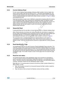 M24C64-DRDW8TP/K Datasheet Page 21