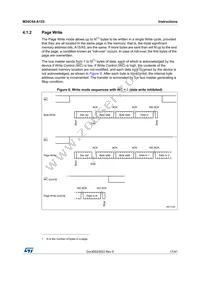 M24C64-DRMF3TG/K Datasheet Page 17