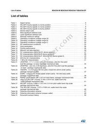 M24C64-FCU6TP/TF Datasheet Page 4