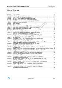 M24C64-FCU6TP/TF Datasheet Page 5
