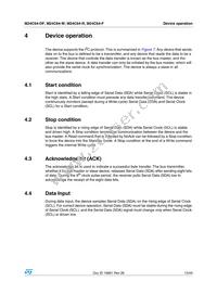 M24C64-FMB6TG Datasheet Page 13