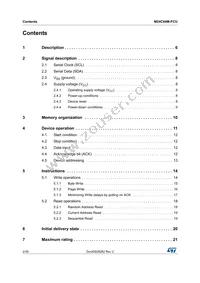 M24C64M-FCU6T/TF Datasheet Page 2