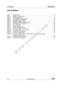 M24C64M-FCU6T/TF Datasheet Page 4